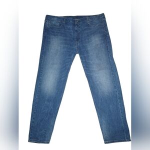 Levis 502 Premium Dark Wash Blue Jeans Mens Size 46 X 32